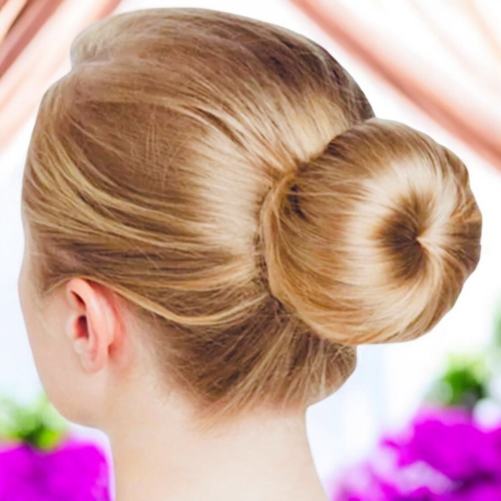 Free | Easy French Bun Maker-Blonde Hair